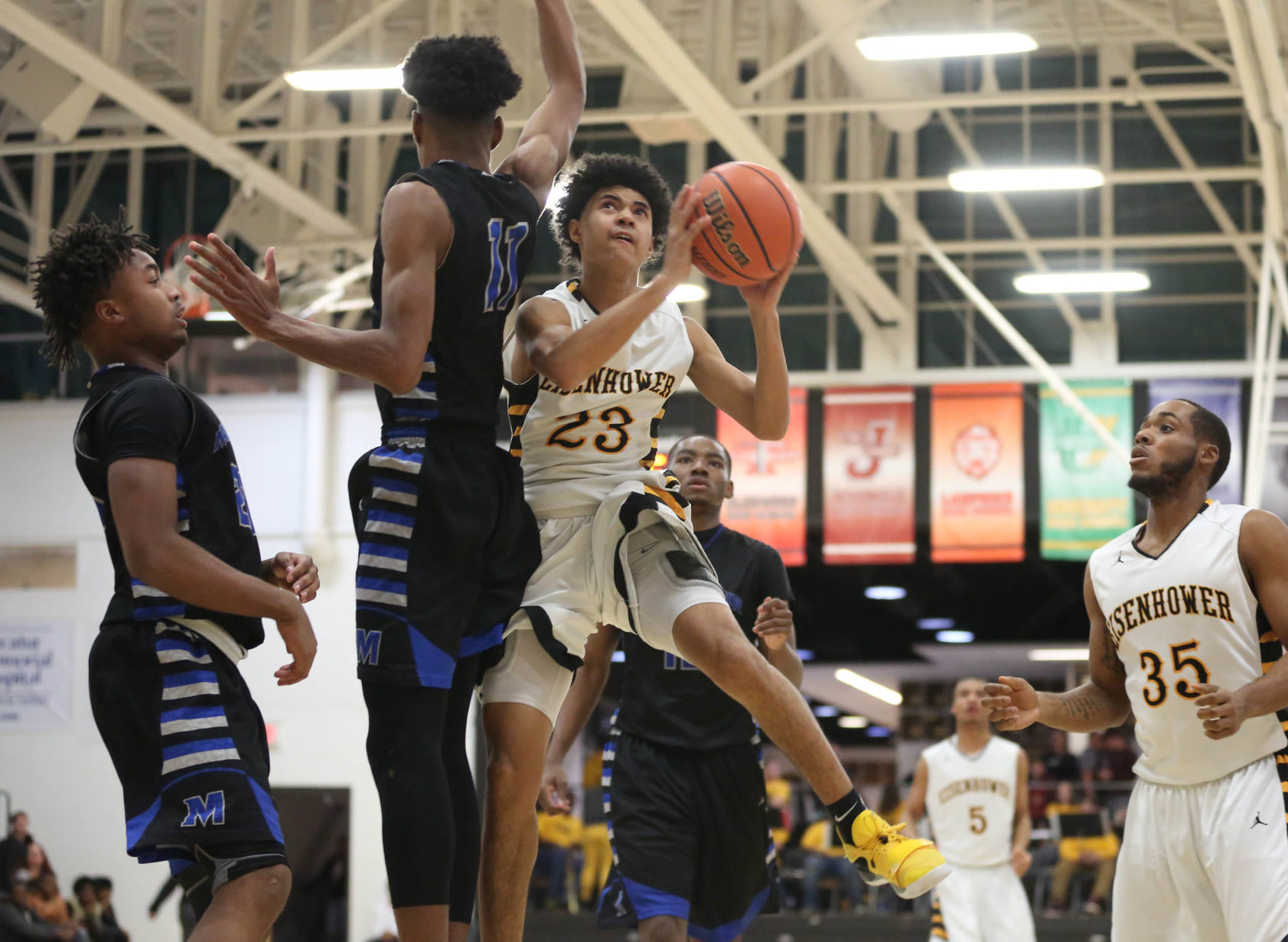 First team — RJ Walker (So., G), Eisenhower